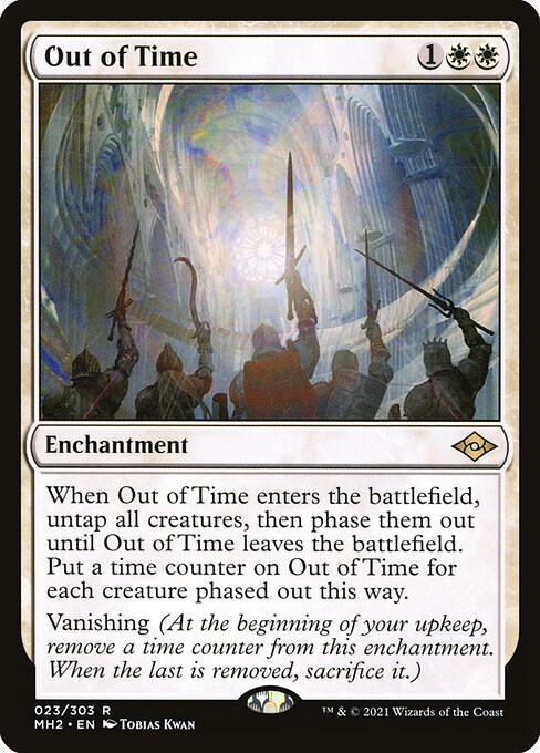 Modern Horizons 2 - 23 - Out of Time - Rare - W - Non-foil