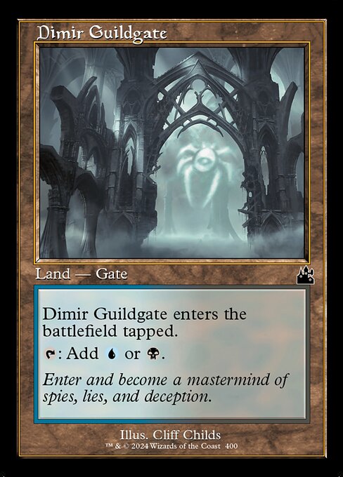 Ravnica Remastered - 400 - Dimir Guildgate - Common - C - Non-foil