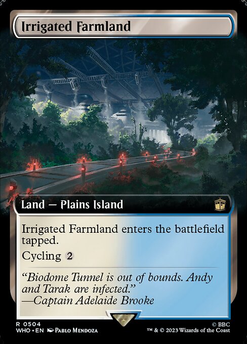 Doctor Who - 504 - Irrigated Farmland - Rare - C - Non-foil
