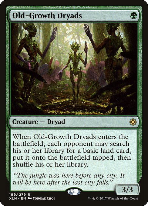 Ixalan - 199 - Old-Growth Dryads - Rare - G - Non-foil