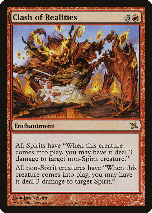 Betrayers of Kamigawa - 97 - Clash of Realities - Rare - R - Non-foil