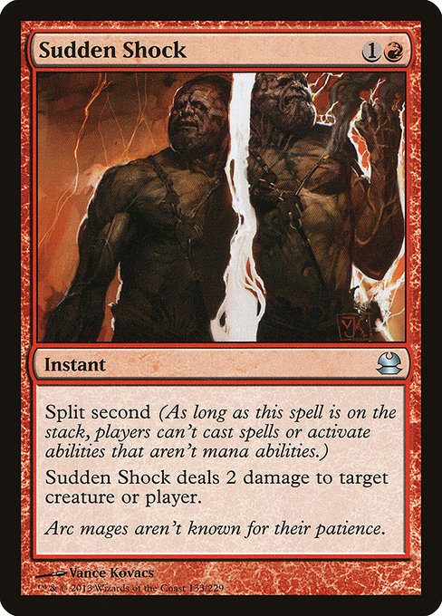 Modern Masters - 133 - Sudden Shock - Uncommon - R - Non-foil