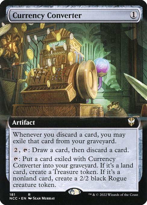 New Capenna Commander - 181 - Currency Converter - Rare - C - Non-foil