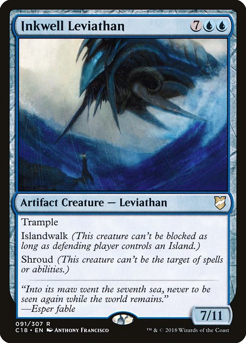 Commander 2018 - 91 - Inkwell Leviathan - Rare - U - Non-foil