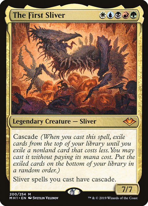 Modern Horizons - 200 - The First Sliver - Mythic - Multi - Non-foil