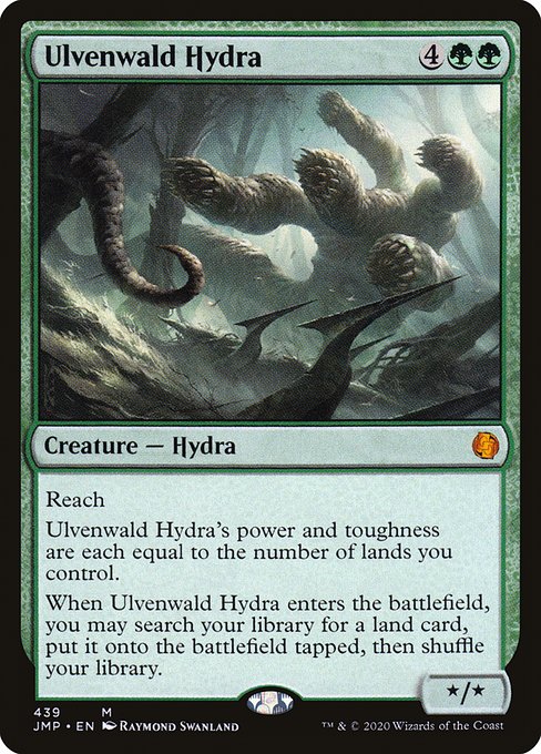 Jumpstart - 439 - Ulvenwald Hydra - Mythic - G - Non-foil