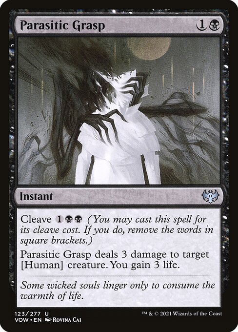 Innistrad: Crimson Vow - 123 - Parasitic Grasp - Uncommon - B - Non-foil