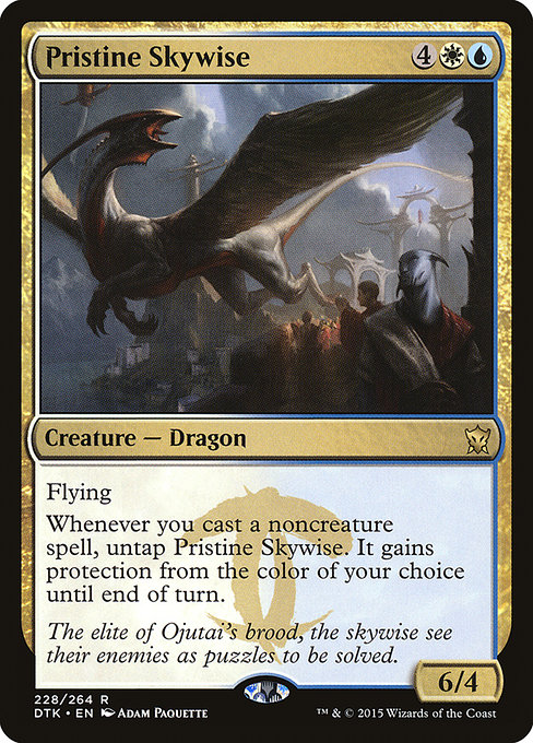 Dragons of Tarkir - 228 - Pristine Skywise - Rare - WU - Non-foil