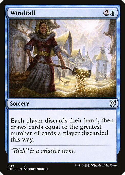 Kaldheim Commander - 46 - Windfall - Uncommon - U - Non-foil