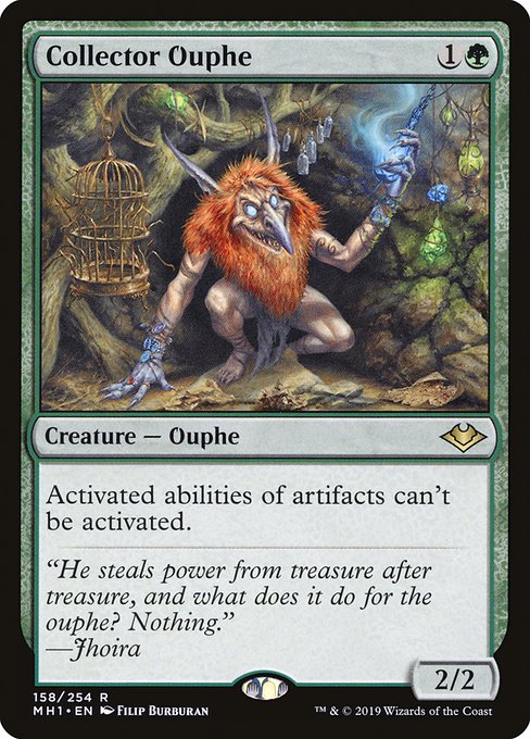 Modern Horizons - 158 - Collector Ouphe - Rare - G - Non-foil