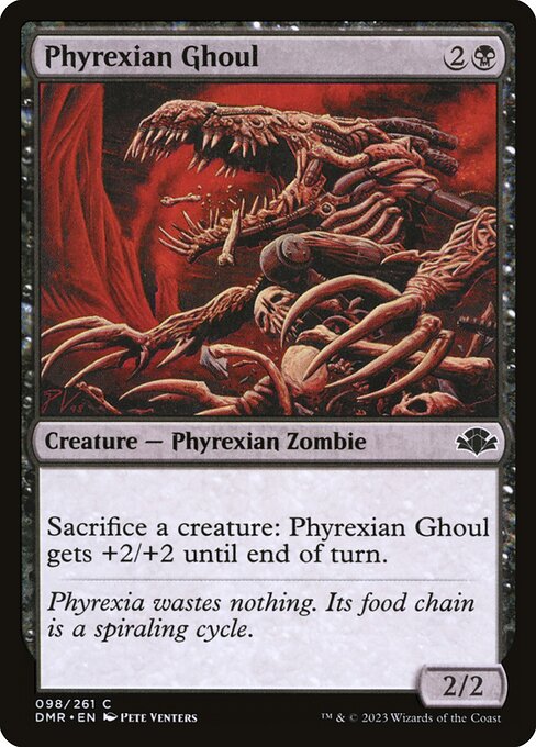 Dominaria Remastered - 98 - Phyrexian Ghoul - Common - B - Non-foil