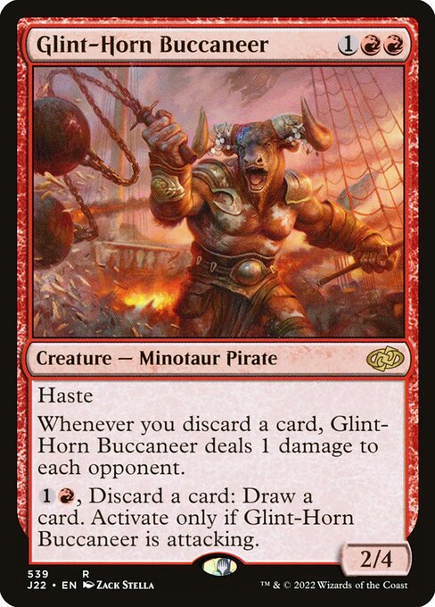 Jumpstart 2022 - 539 - Glint-Horn Buccaneer - Rare - R - Non-foil
