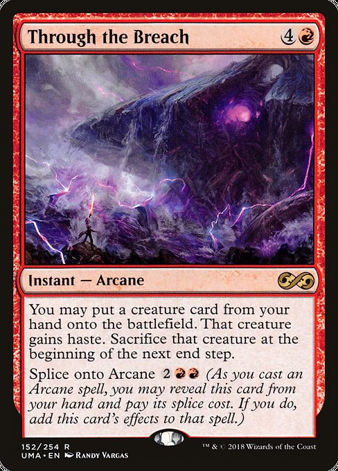 Ultimate Masters - 152 - Through the Breach - Rare - R - Non-foil