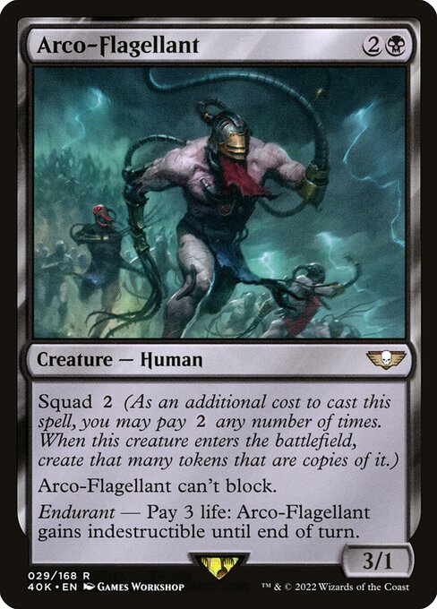 Warhammer 40,000 Commander - 29 - Arco-Flagellant - Rare - B - Non-foil