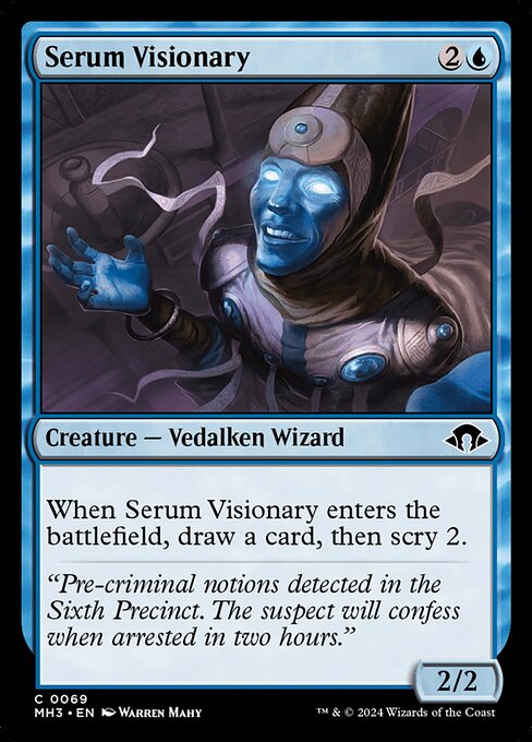 Modern Horizons 3 - 69 - Serum Visionary - Common - U - Foil