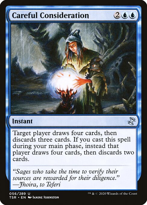 Time Spiral Remastered - 56 - Careful Consideration - Uncommon - U - Non-foil