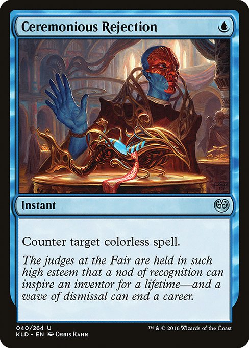 Kaladesh - 40 - Ceremonious Rejection - Uncommon - U - Non-foil
