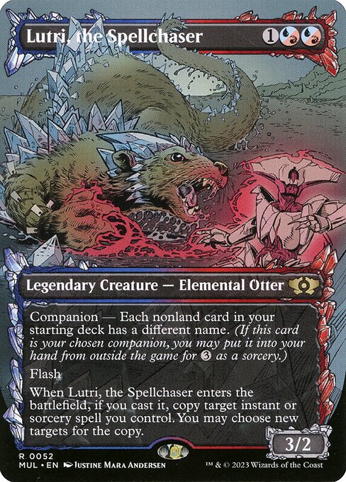 Multiverse Legends - 52 - Lutri, the Spellchaser - Rare - UR - Foil