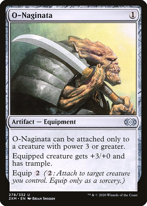 Double Masters - 278 - O-Naginata - Uncommon - C - Non-foil
