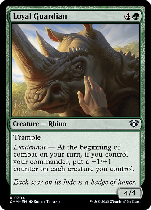 Commander Masters - 304 - Loyal Guardian - Uncommon - G - Non-foil