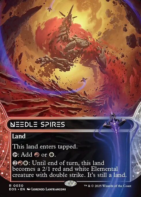 Edge of Eternities: Stellar Sights - 30 - Needle Spires - Rare - C - Non-foil