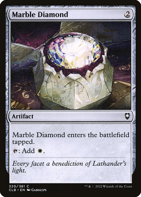 Commander Legends: Battle for Baldur's Gate - 320 - Marble Diamond - Common - C - Non-foil
