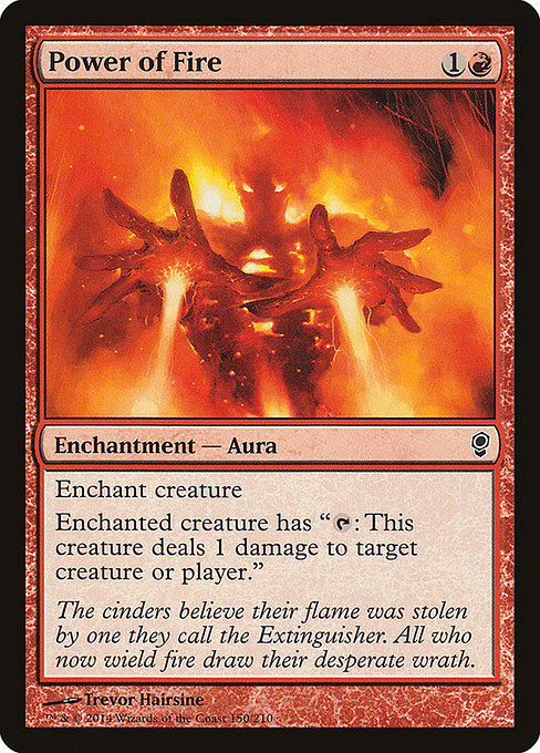 Conspiracy - 150 - Power of Fire - Common - R - Non-foil