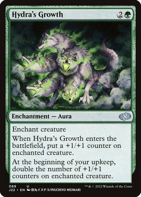 Jumpstart 2022 - 89 - Hydra's Growth - Uncommon - G - Non-foil