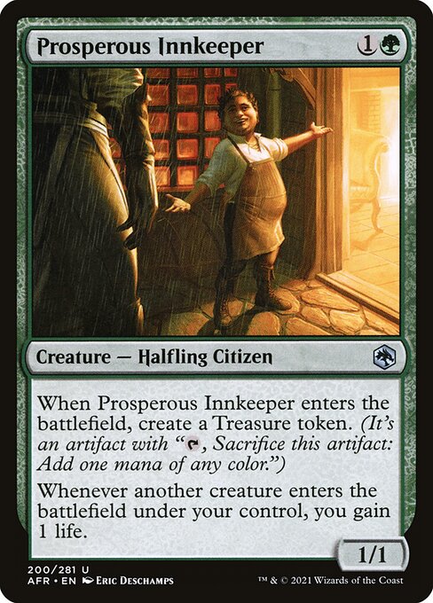 Adventures in the Forgotten Realms - 200 - Prosperous Innkeeper - Uncommon - G - Non-foil