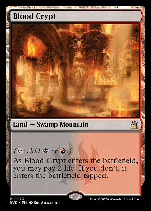 Ravnica Remastered - 273 - Blood Crypt - Rare - C - Non-foil
