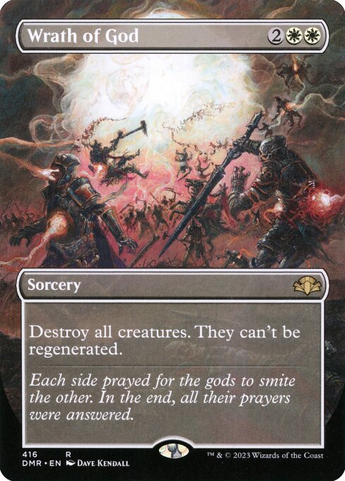 Dominaria Remastered - 416 - Wrath of God - Rare - W - Non-foil