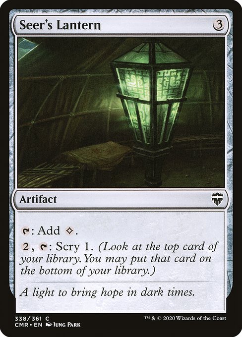 Commander Legends - 338 - Seer's Lantern - Common - C - Non-foil