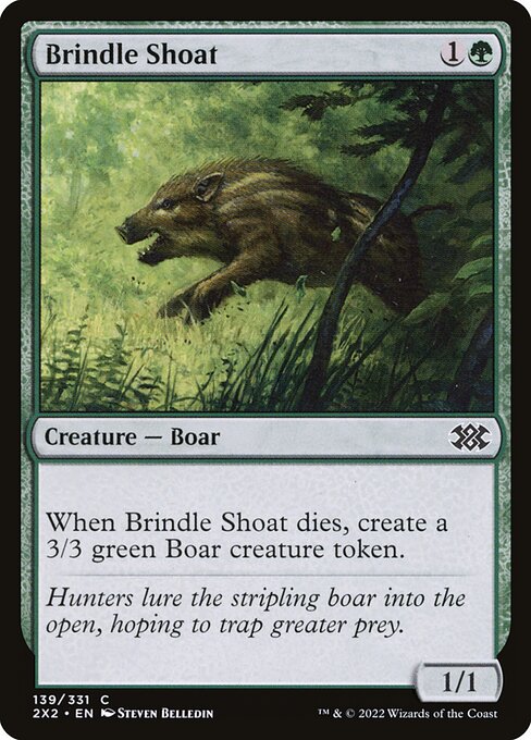 Double Masters 2022 - 139 - Brindle Shoat - Common - G - Non-foil