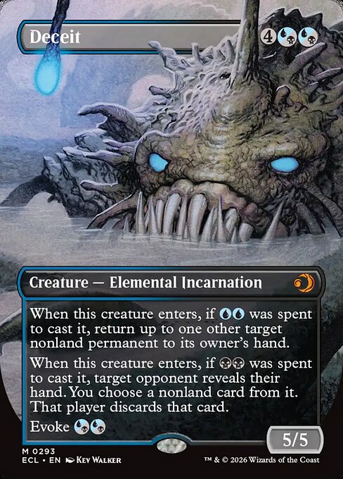 Lorwyn Eclipsed - 293 - Deceit - Mythic - UB - Non-foil