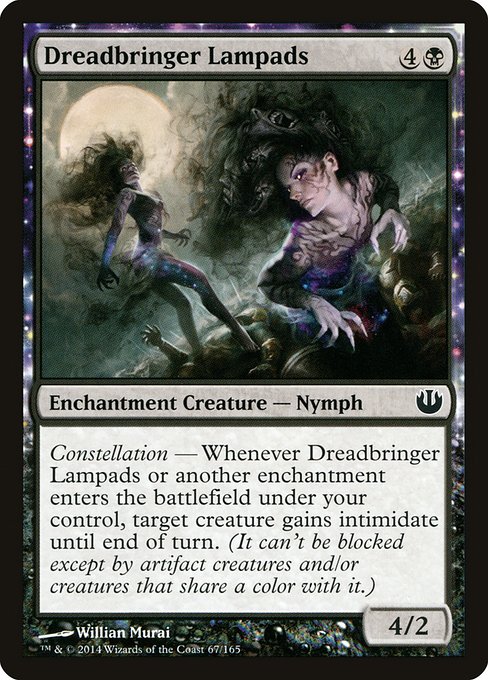 Journey into Nyx - 67 - Dreadbringer Lampads - Common - B - Non-foil
