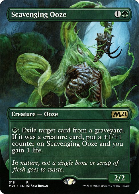 Core Set 2021 - 318 - Scavenging Ooze - Rare - G - Non-foil