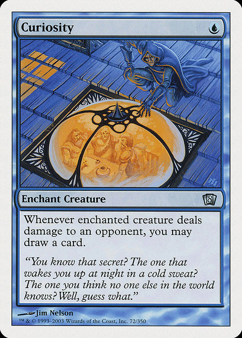 Eighth Edition - 72 - Curiosity - Uncommon - U - Non-foil