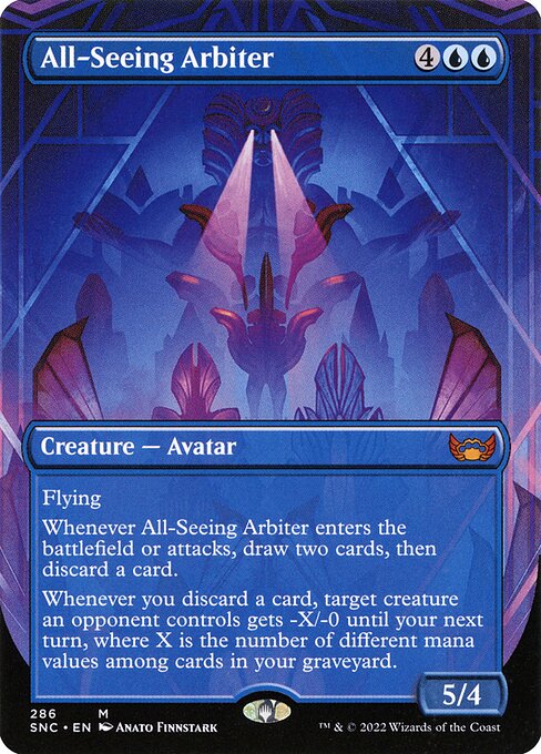 Streets of New Capenna - 286 - All-Seeing Arbiter - Mythic - U - Non-foil