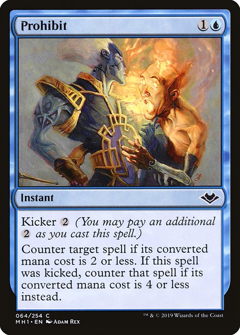 Modern Horizons - 64 - Prohibit - Common - U - Non-foil