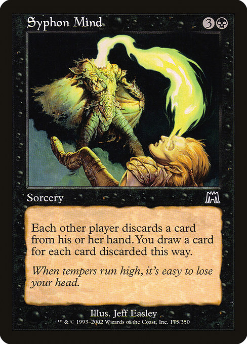 Onslaught - 175 - Syphon Mind - Common - B - Non-foil