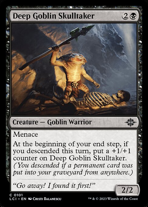 The Lost Caverns of Ixalan - 101 - Deep Goblin Skulltaker - Common - B - Non-foil