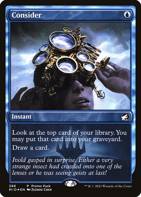 Innistrad: Midnight Hunt - 388 - Consider - Common - U - Non-foil Promo