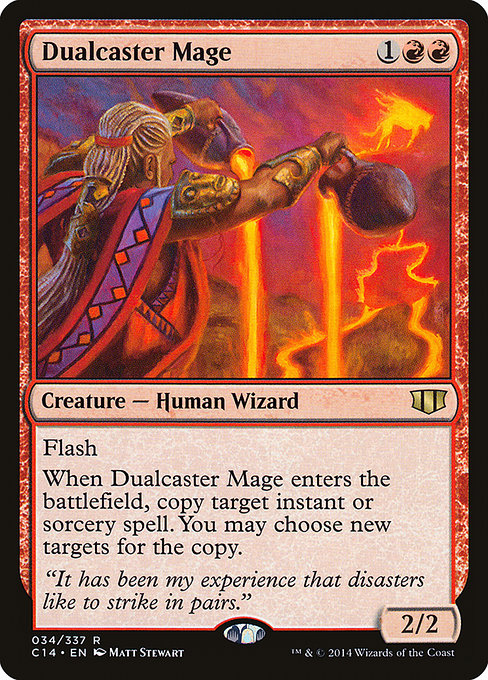 Commander 2014 - 34 - Dualcaster Mage - Rare - R - Non-foil