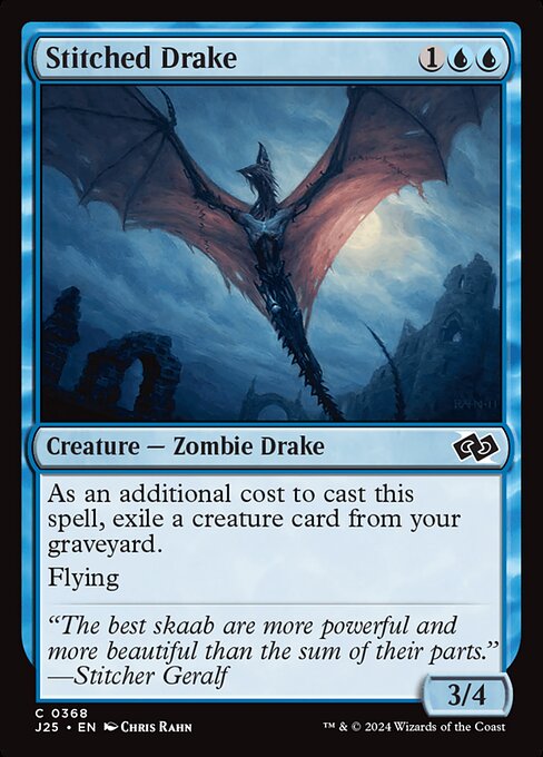 Foundations Jumpstart - 368 - Stitched Drake - Common - U - Non-foil