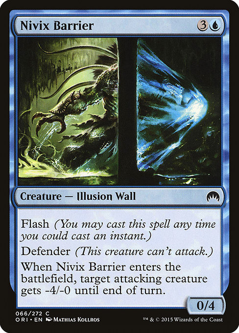 Magic Origins - 66 - Nivix Barrier - Common - U - Non-foil
