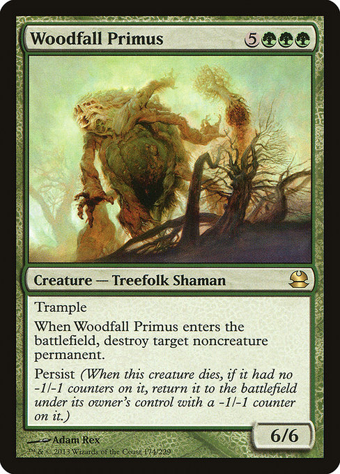 Modern Masters - 174 - Woodfall Primus - Rare - G - Non-foil