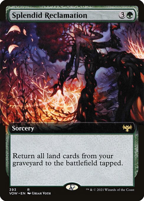 Innistrad: Crimson Vow - 393 - Splendid Reclamation - Rare - G - Non-foil