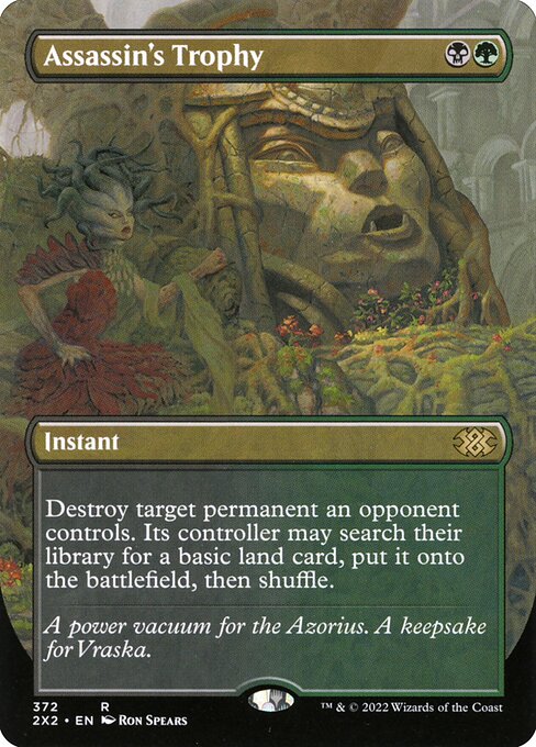 Double Masters 2022 - 372 - Assassin's Trophy - Rare - BG - Foil