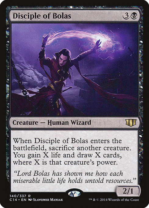 Commander 2014 - 140 - Disciple of Bolas - Rare - B - Non-foil