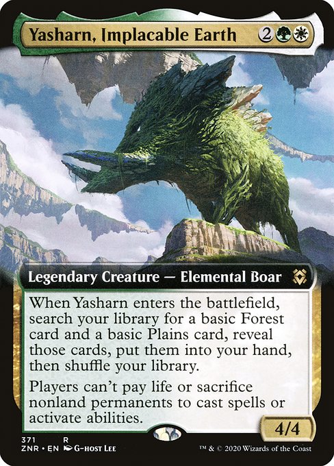 Zendikar Rising - 371 - Yasharn, Implacable Earth - Rare - WG - Non-foil